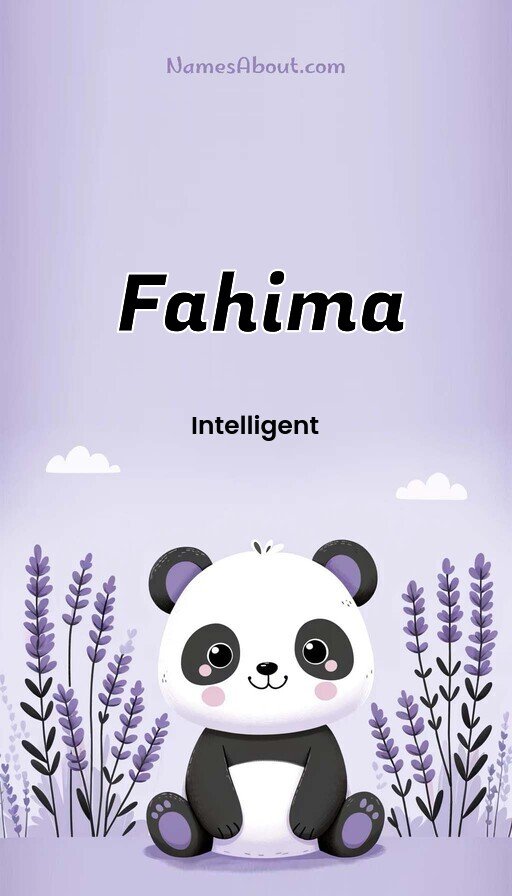 Meaning of Fahima
