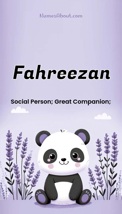Meaning of Fahreezan