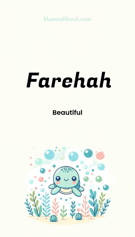 Meaning of Farehah