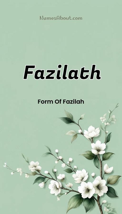 Illustration of Fazilath