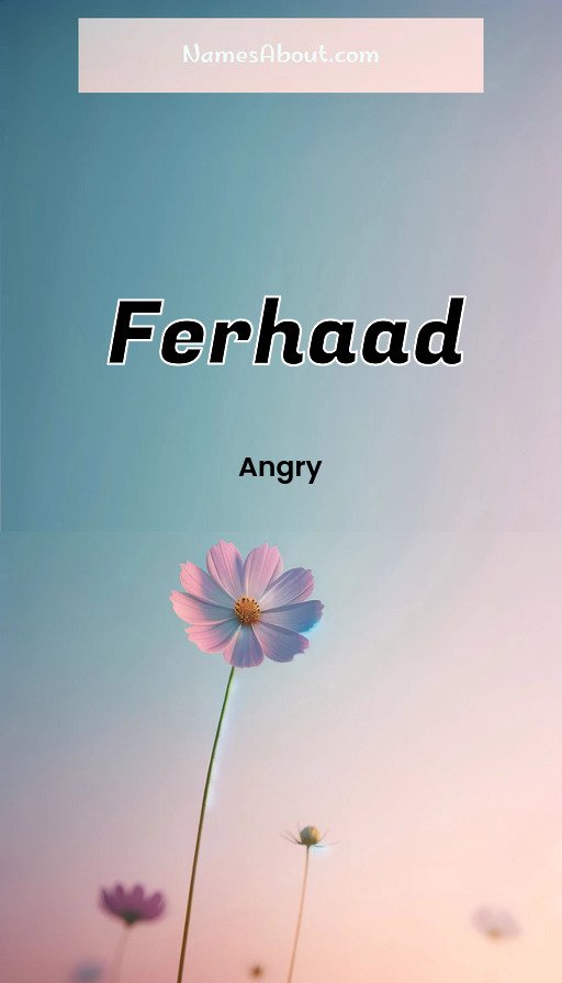 Meaning of Ferhaad