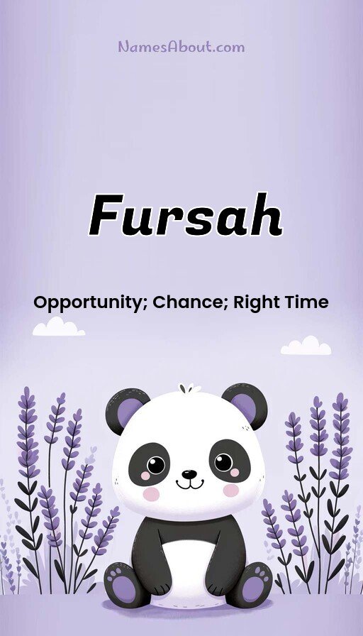 Meaning of Fursah