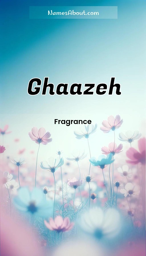 Meaning of Ghaazeh