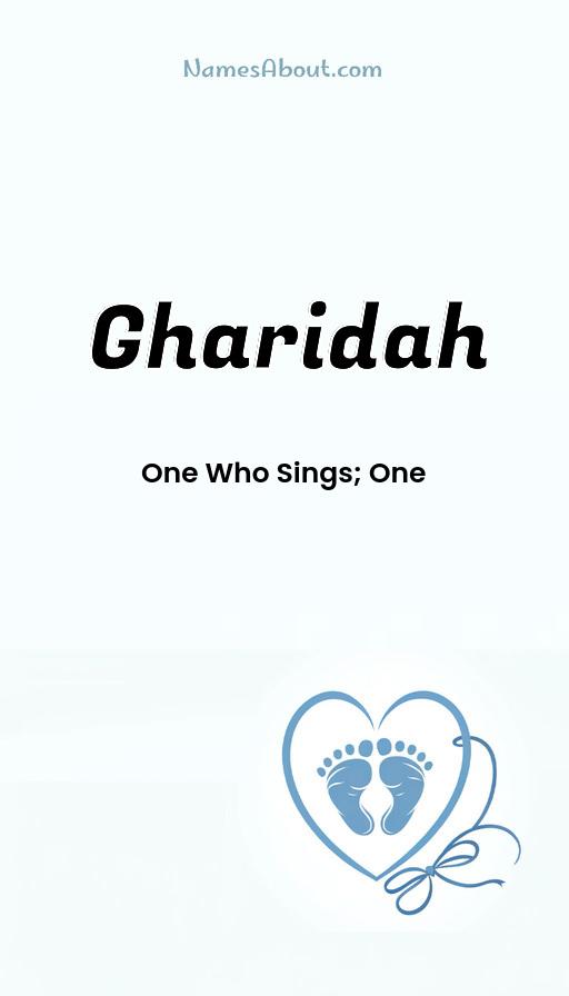 Illustration of Gharidah