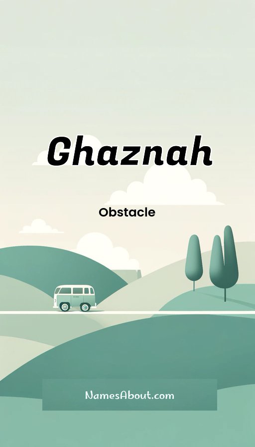 Meaning of Ghaznah