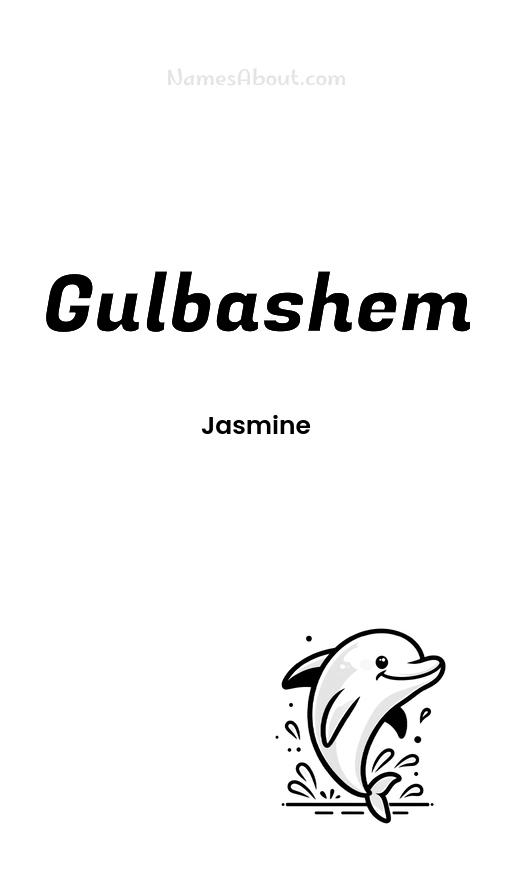 Gulbashem name and meaning