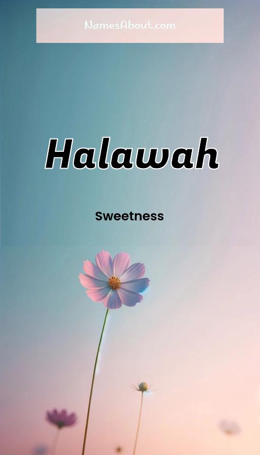 Illustration of Halawah