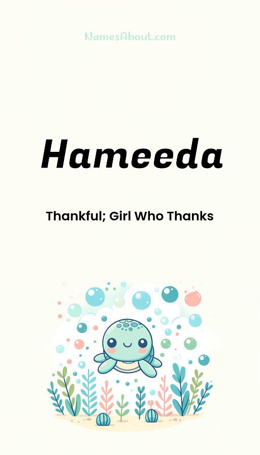 Meaning of Hameeda