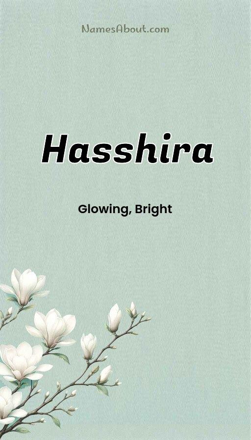 Hasshira name and meaning