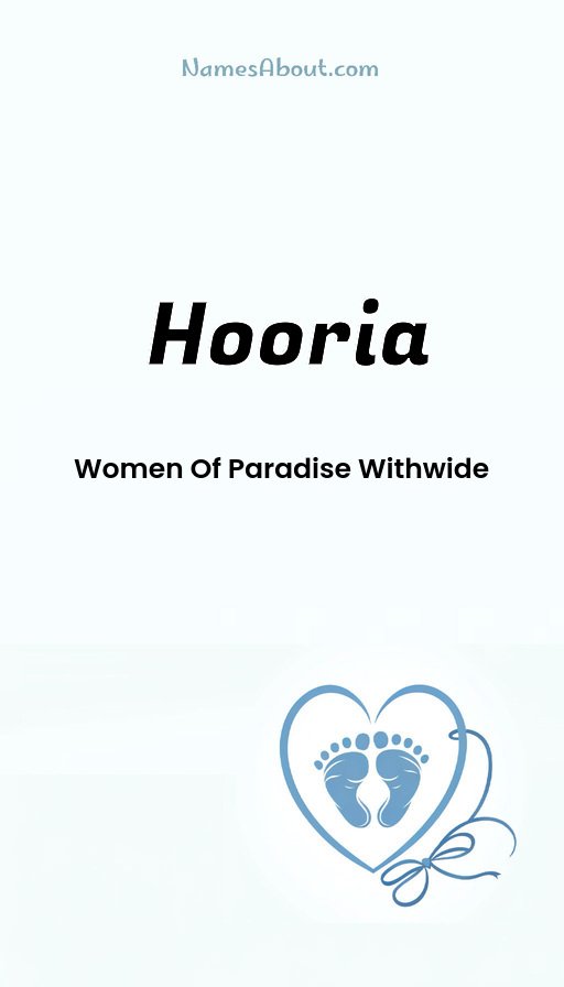 Meaning of Hooria