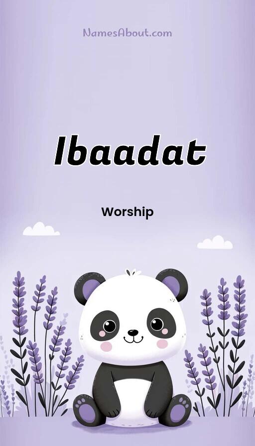 Illustration of Ibaadat