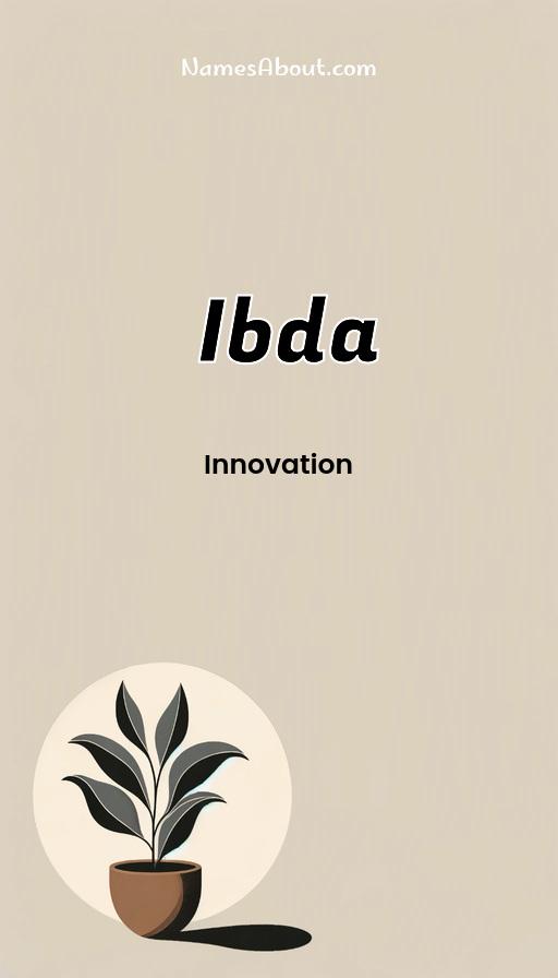 Illustration of Ibda