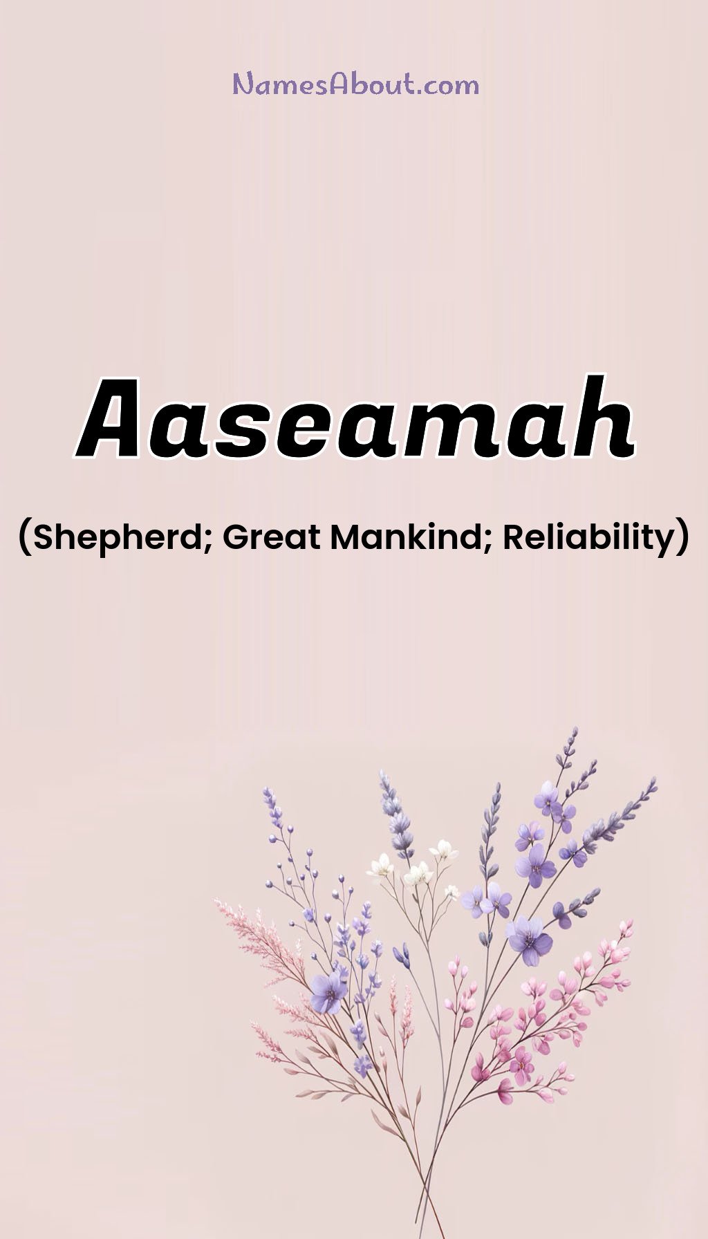 Aaseamah name and meaning