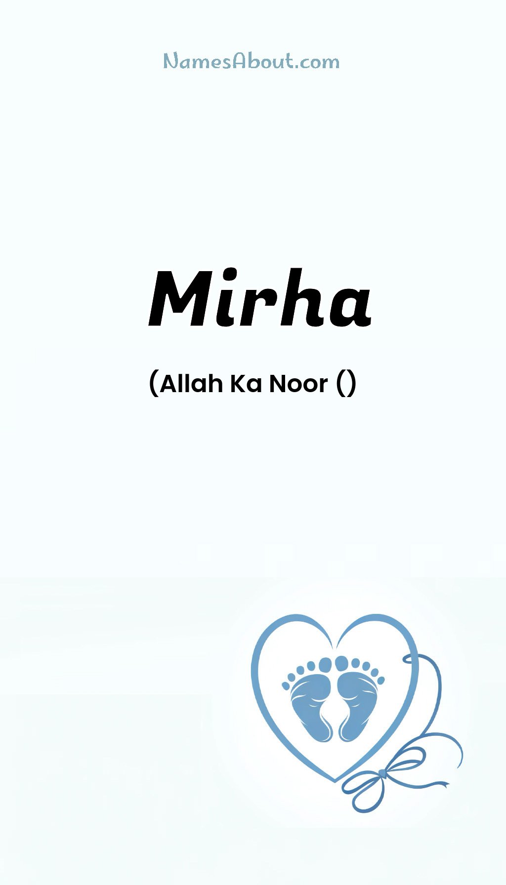 Mirha name and meaning