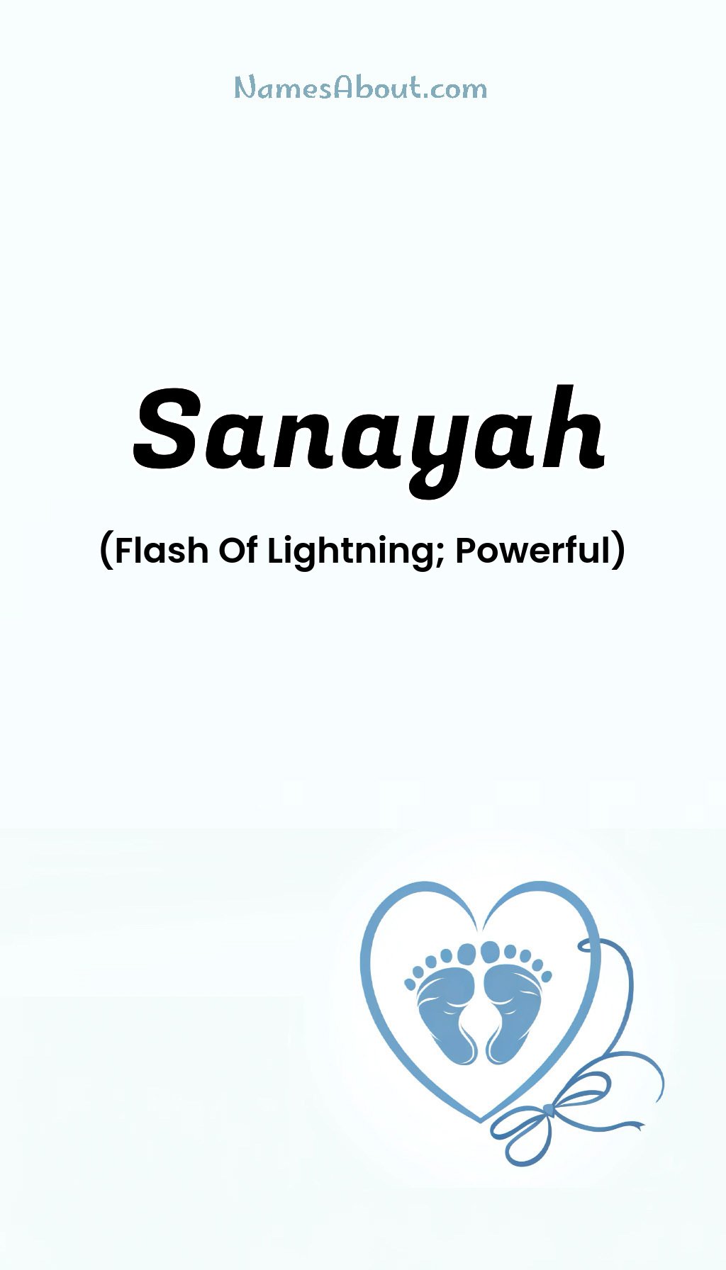 Sanayah name and meaning