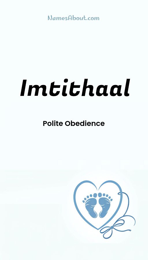 Meaning of Imtithaal