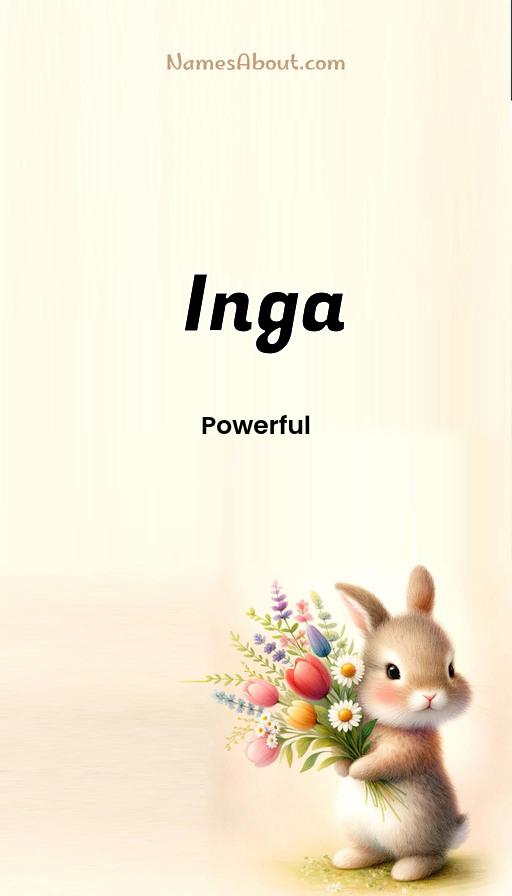 Inga name and meaning