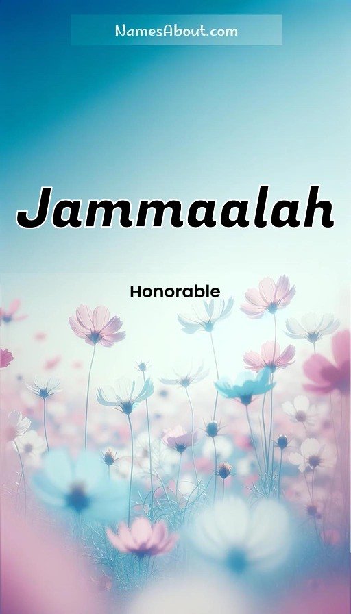 Meaning of Jammaalah