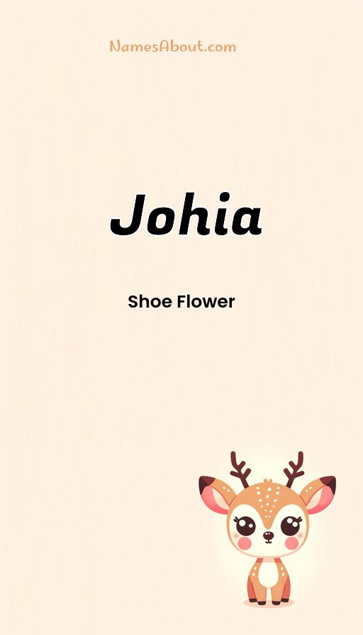 Meaning of Johia