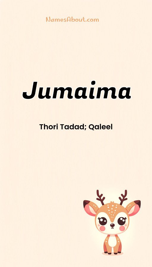 Meaning of Jumaima