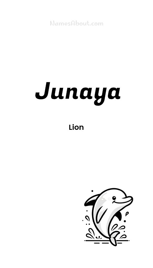 Meaning of Junaya