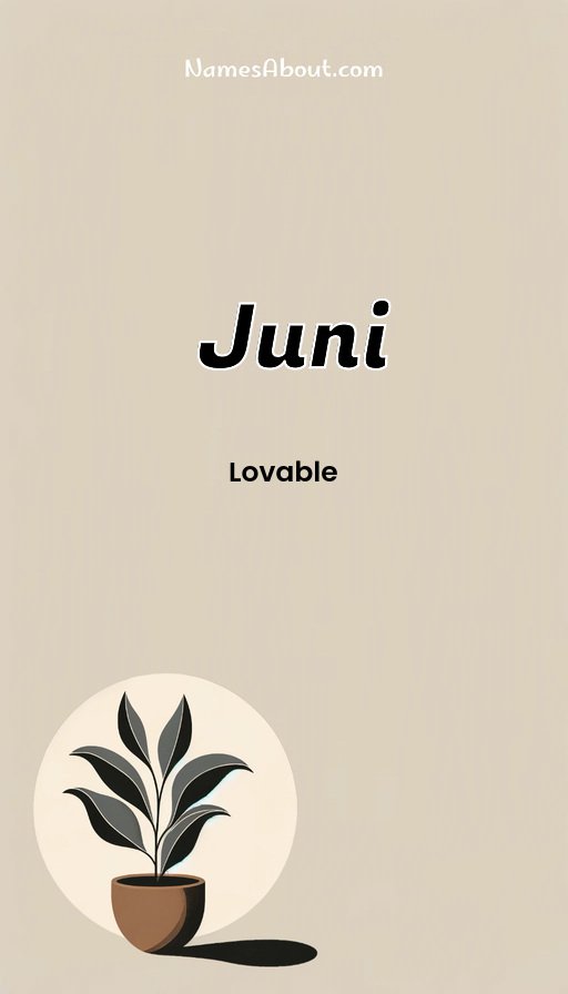 Meaning of Juni