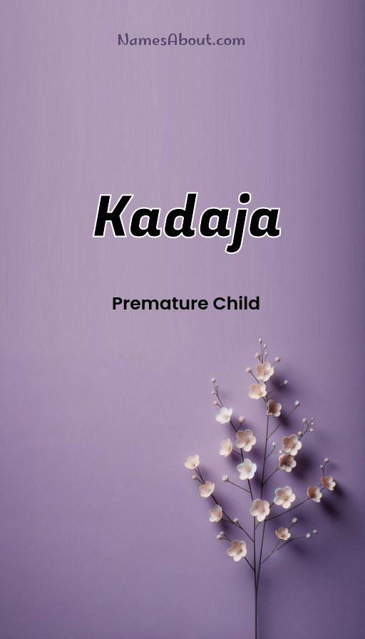 Meaning of Kadaja