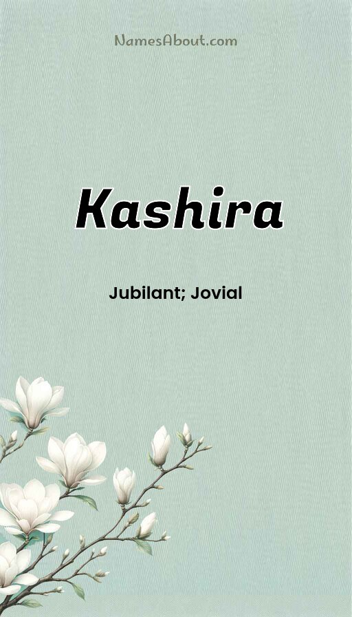 Meaning of Kashira