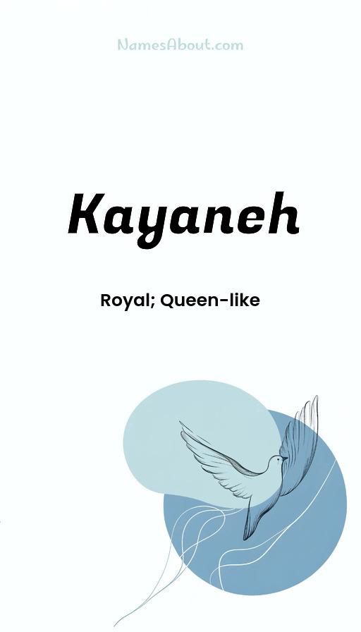 Illustration of Kayaneh