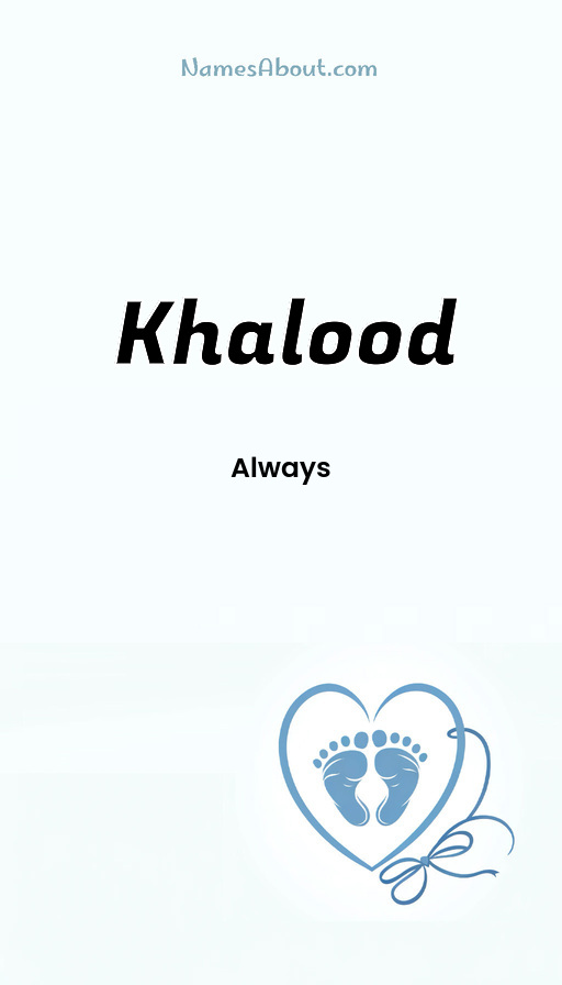 Meaning of Khalood