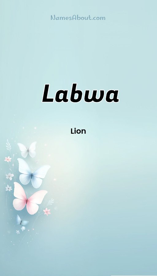 Meaning of Labwa