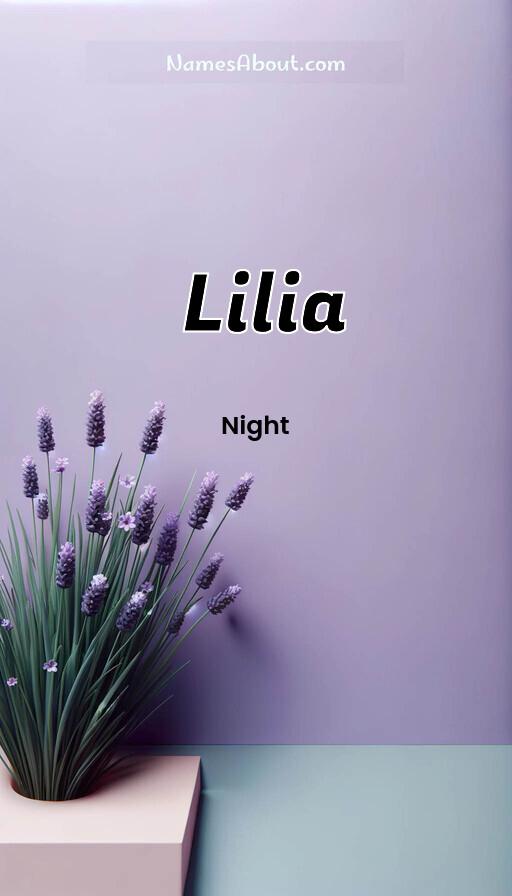 Meaning of Lilia