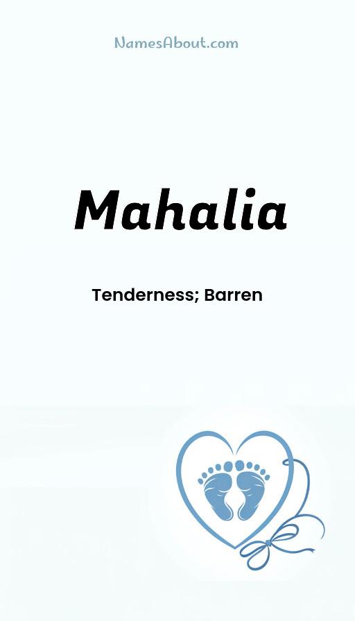 Illustration of Mahalia