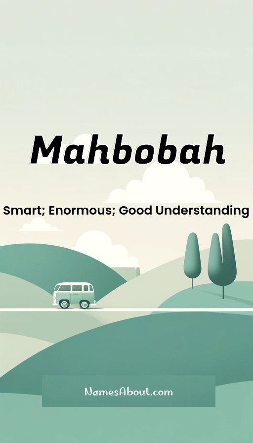 Meaning of Mahbobah