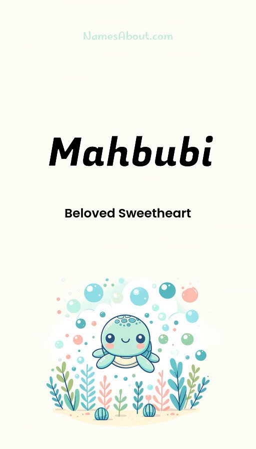 Meaning of Mahbubi