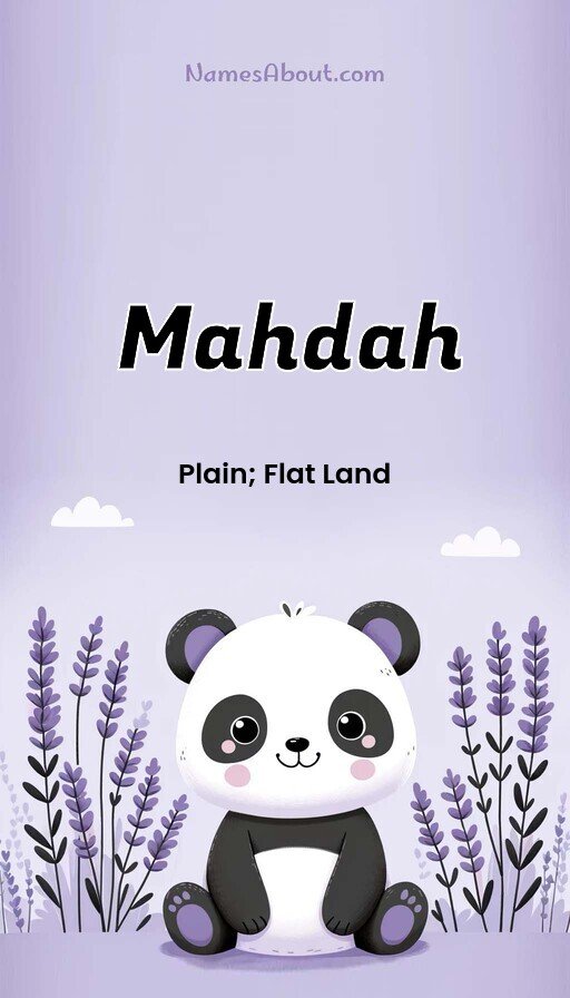 Meaning of Mahdah