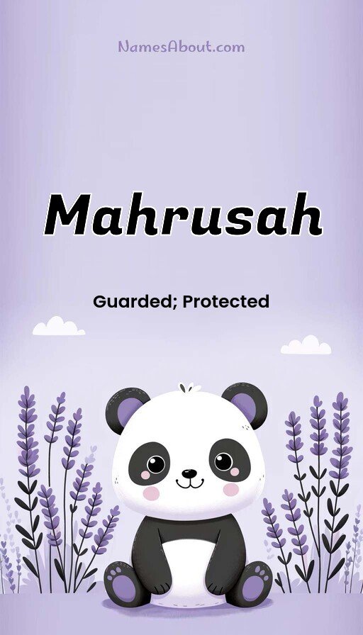 Meaning of Mahrusah