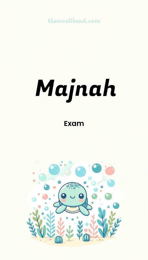 Meaning of Majnah