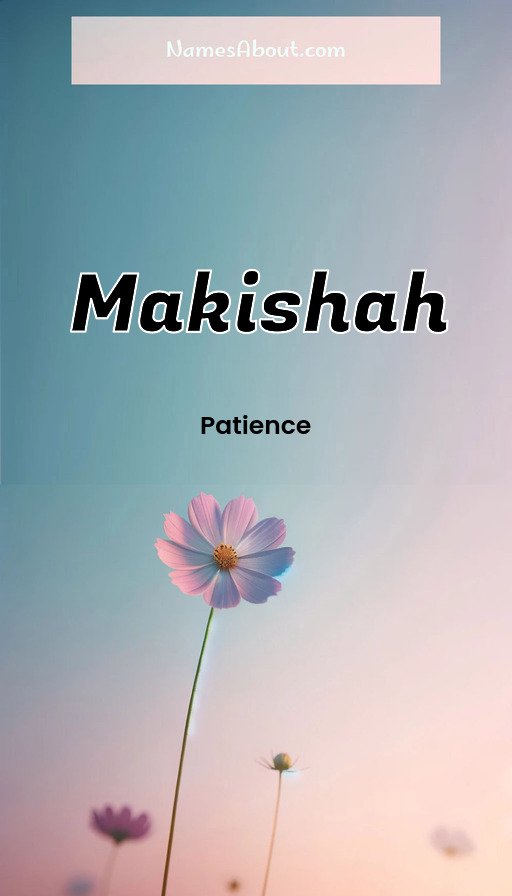 Meaning of Makishah