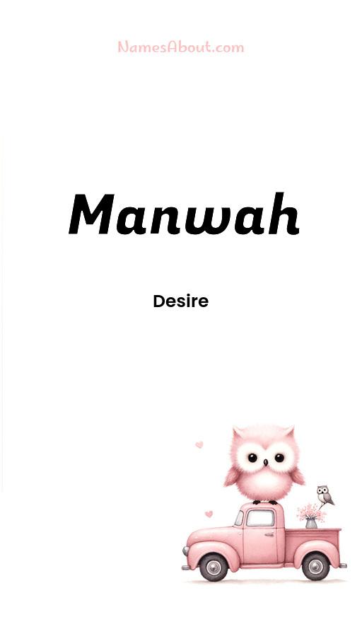 Meaning of Manwah