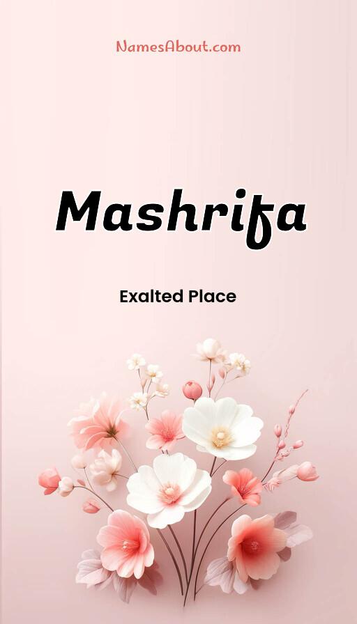 Mashrifa name and meaning