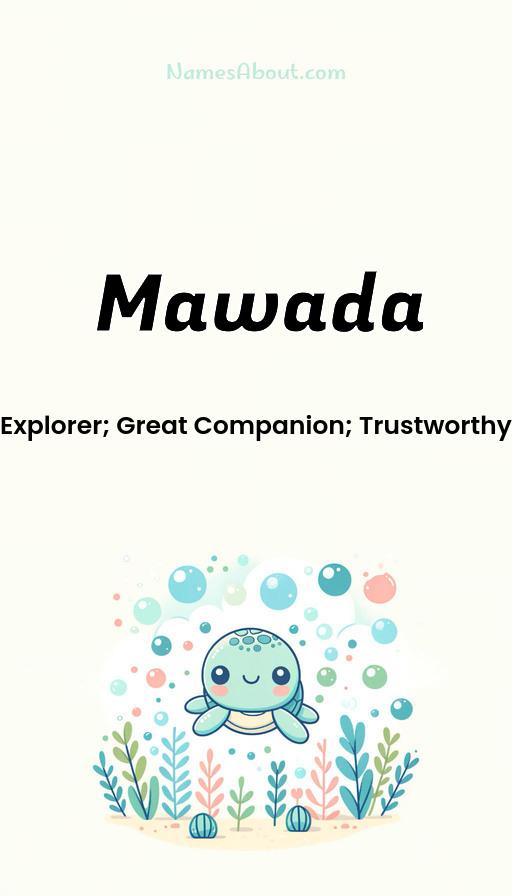 Illustration of Mawada