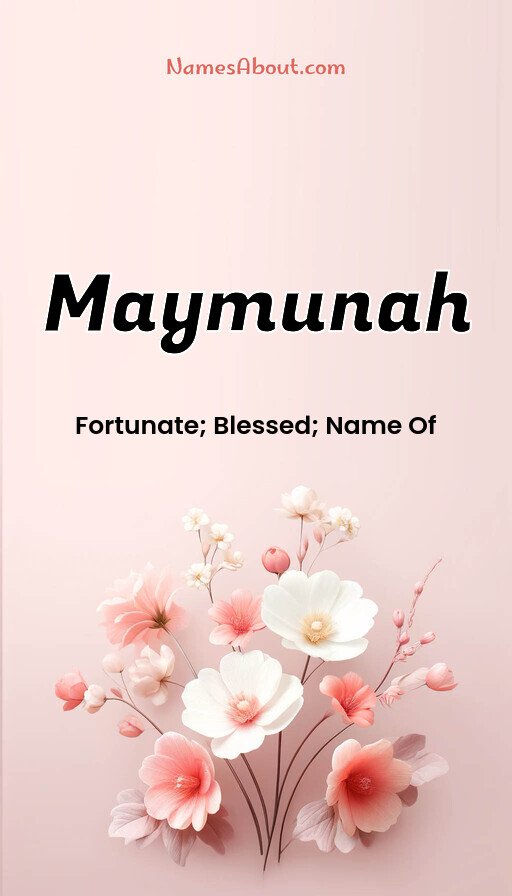 Meaning of Maymunah