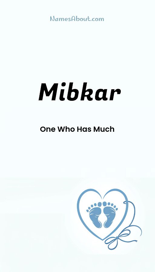 Meaning of Mibkar