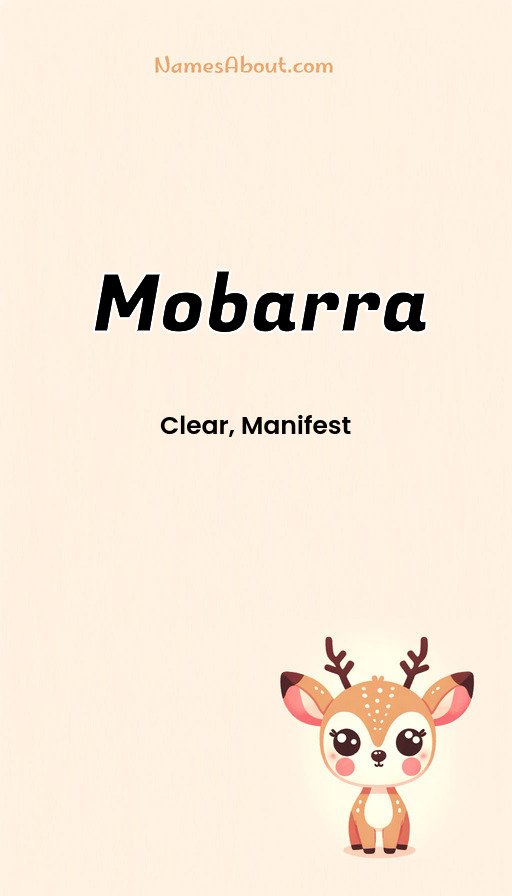 Meaning of Mobarra