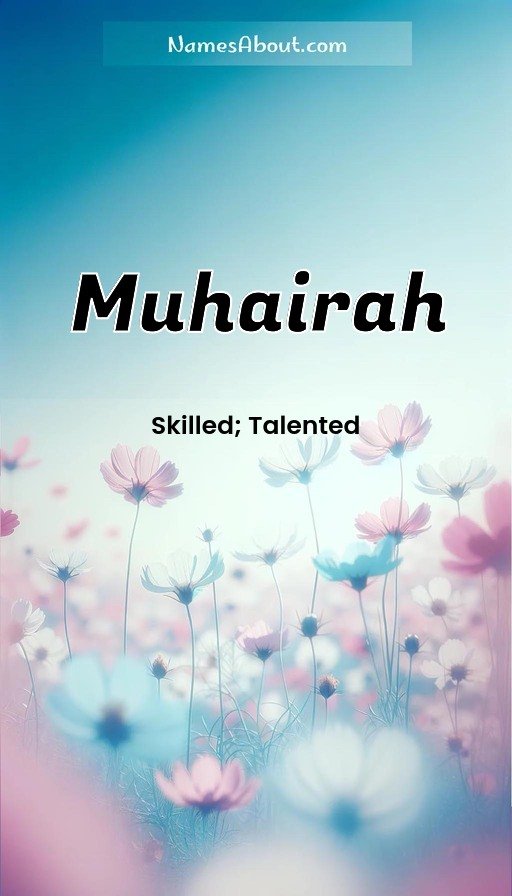 Meaning of Muhairah