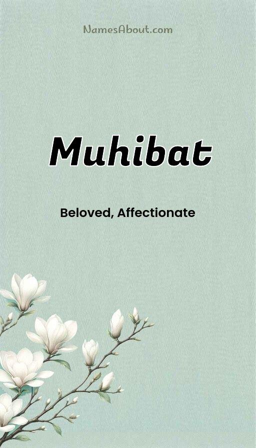 Meaning of Muhibat