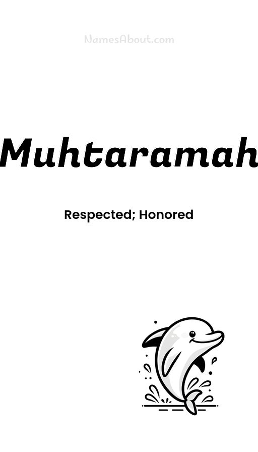 Meaning of Muhtaramah