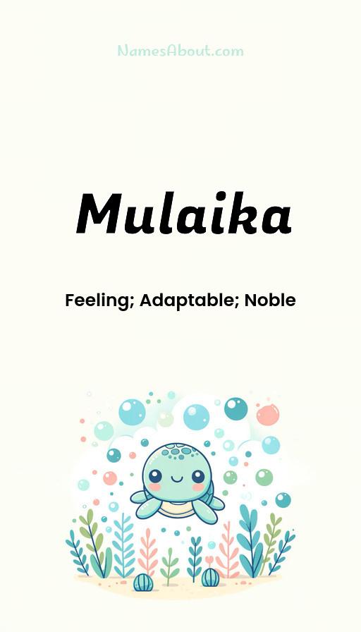 Meaning of Mulaika