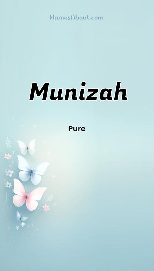 Illustration of Munizah